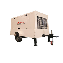 Compresseur d'air à vis portable du moteur diesel