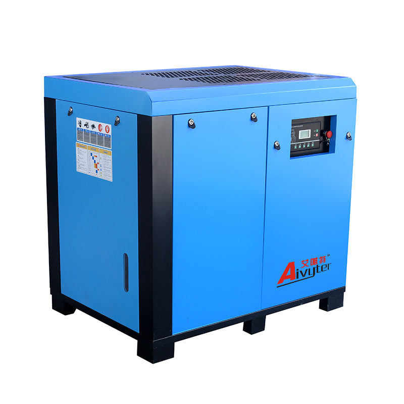 compresseur d'air rotatoire de vis lubrifié par huile de 45kW 60Hp pour la machine de conditionnement